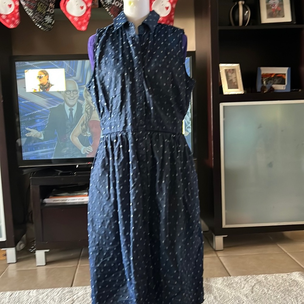 Jean cotton dress